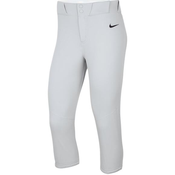 NWT Nike Vapor Select 2 Grey/Black Softball Pants Women’s Sz M (HF7745-052) - Picture 1 of 6